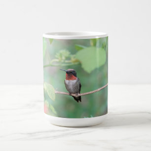 Ruby Throated Hummingbird Coffee Mug
