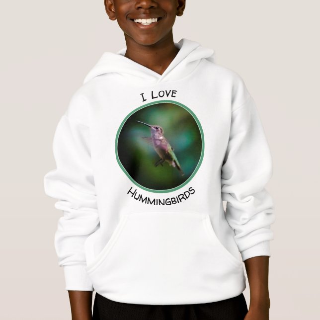 Ruby-throated Hummingbird - Original Photograph (Front)