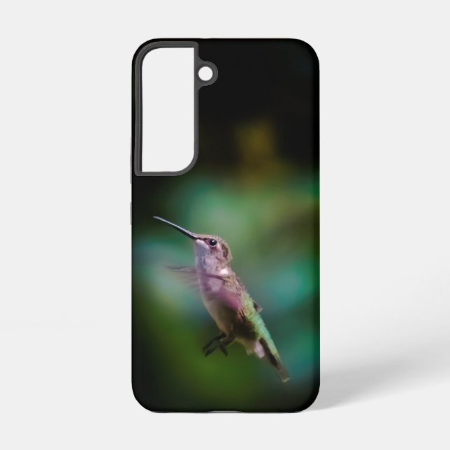 Ruby-throated Hummingbird - Original Photograph Samsung Galaxy S22 Case (Back)
