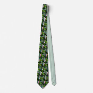 Ruby-throated Hummingbird - Original Photograph Tie