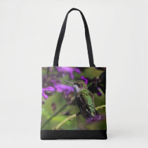 Ruby-Throated Hummingbird Tote