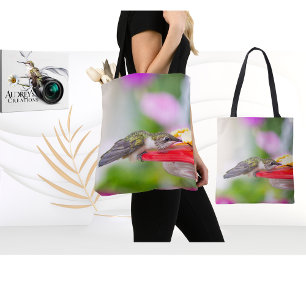 Ruby-Throated Hummingbird  Tote Bag