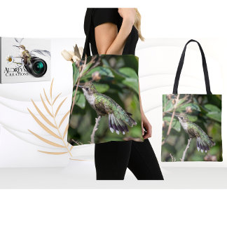Ruby-Throated Hummingbird  Tote Bag