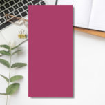 Ruby Wine Solid Colour | Classic | Elegant Magnetic Notepad<br><div class="desc">Ruby Wine Solid Colour | Classic | Elegant | Trendy | Stylish | Gift</div>