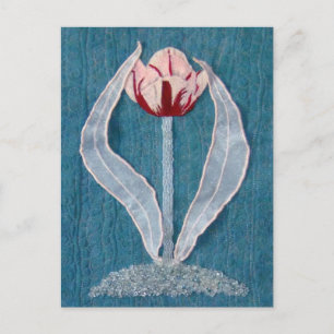 Ruby Wings Designs First Tulip Postcard