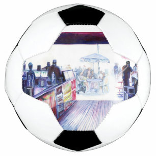Ruby's, Coney Island, New York Football