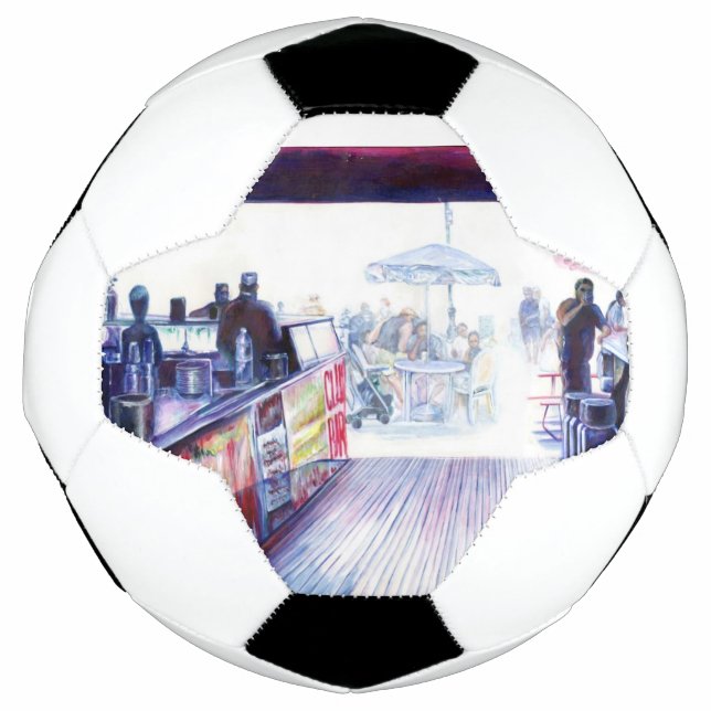 Ruby's, Coney Island, New York Football (Front)