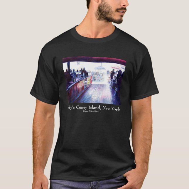 Ruby's, Coney Island, New York T-Shirt (Front)