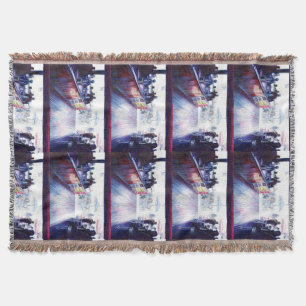 Ruby's, Coney Island, New York Throw Blanket