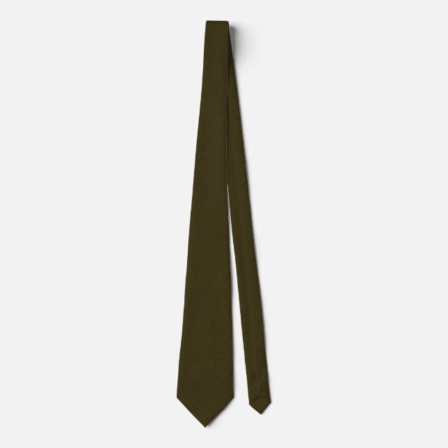 Rucksack OD Green Canvas Camo Neck Tie (Front)