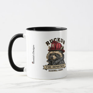 Ruckus Fire Department Rowdy Has Questions Mug