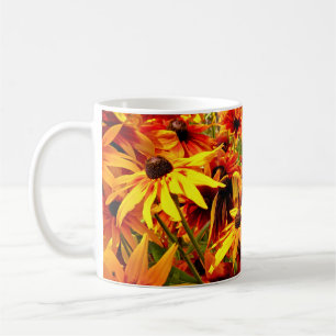 RUDBECKIA FLOWERS  COFFEE MUG