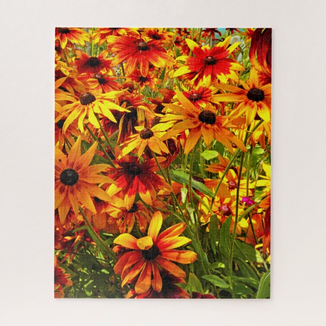 RUDBECKIA FLOWERS JIGSAW PUZZLE (Vertical)