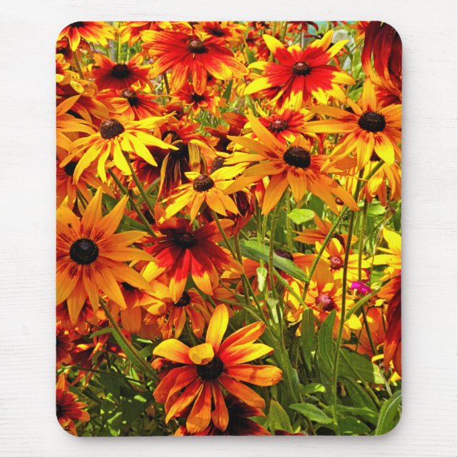 RUDBECKIA FLOWERS   MOUSE MAT (Front)