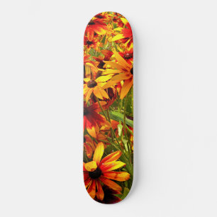 RUDBECKIA FLOWERS SKATEBOARD