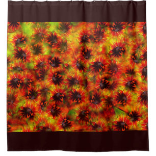 Rudbeckias Galore Shower Curtain