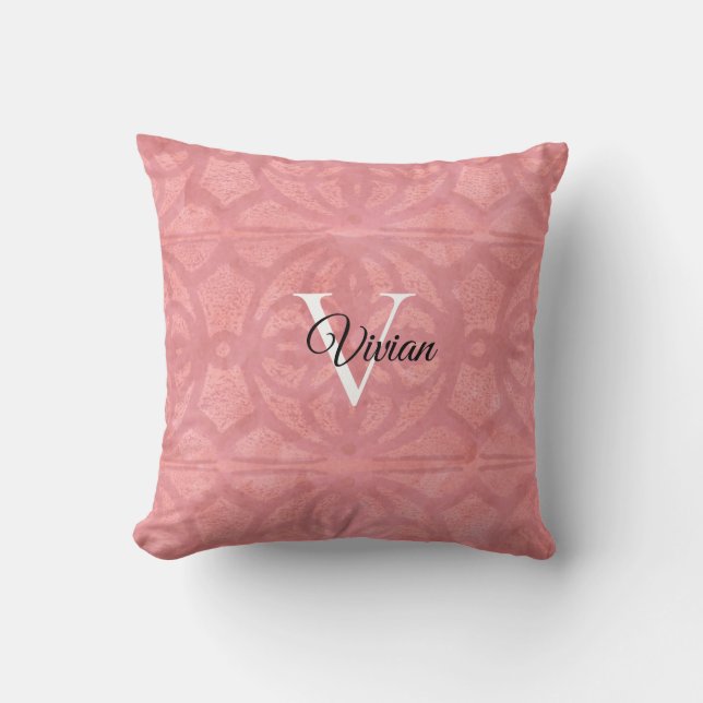 Ruddy Pink Cushion (Front)