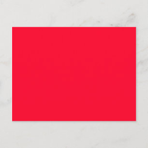 Ruddy Red Background Postcard