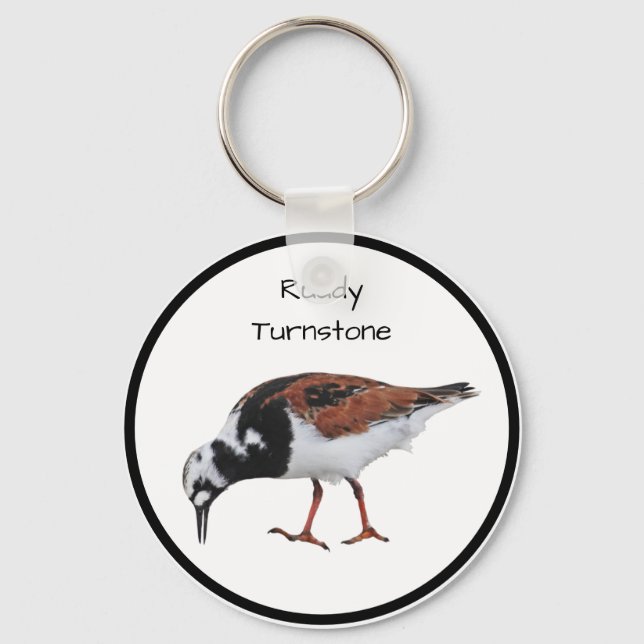 Ruddy Turnstone Key Ring (Front)