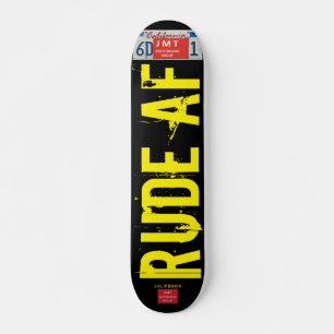RUDE AF SKATEBOARDS / JMT USA