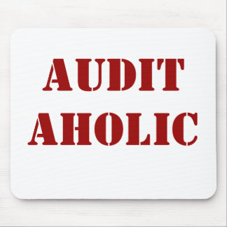 Rude Auditor Nickname - Auditaholic Mouse Mat