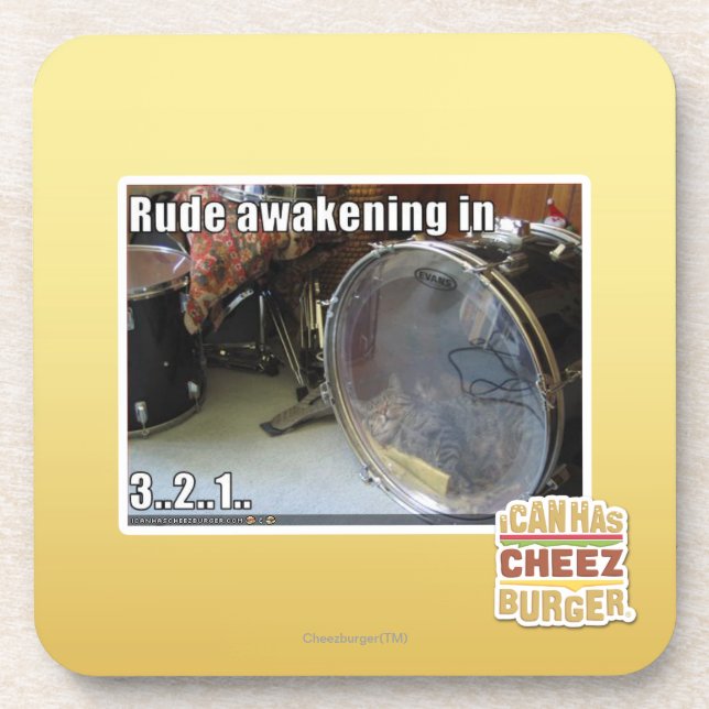 Rude awakening in coaster (Front)