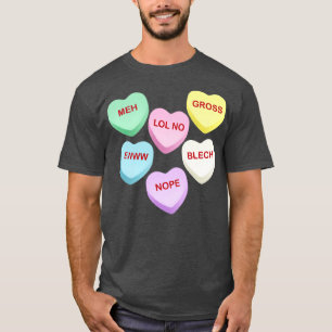 Rude Candy Hearts T-Shirt