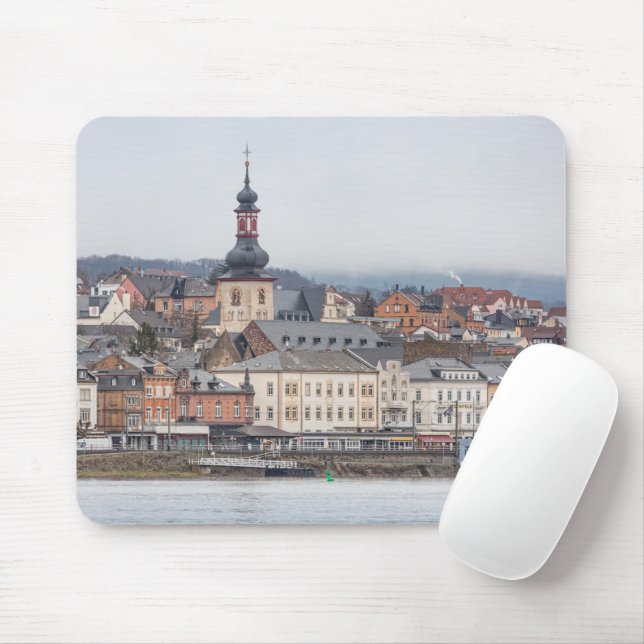 Rüdesheim am Rhein - Germany Card Mouse Mat (With Mouse)
