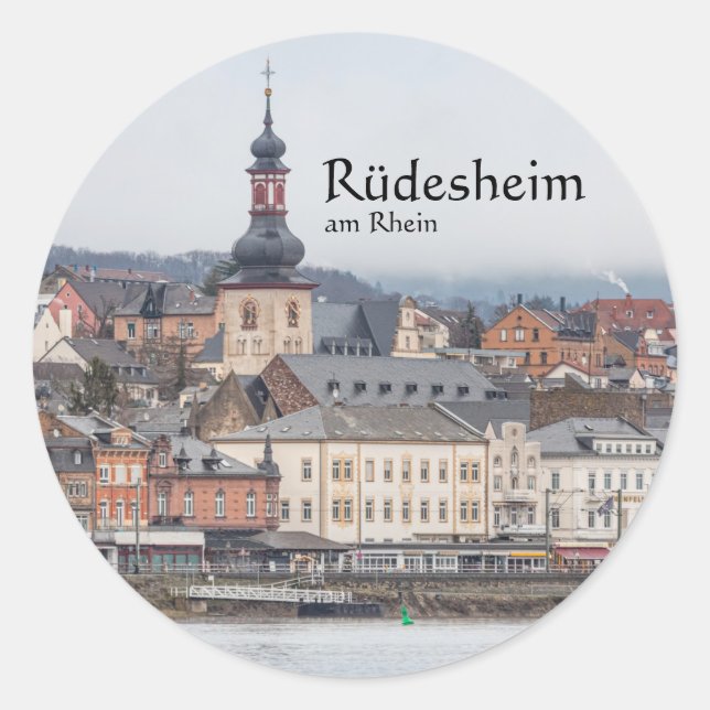 Rüdesheim am Rhein - Germany Classic Round Sticker (Front)