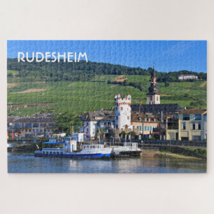 Rudesheim: Ferry boat, Germany Jigsaw Puzzle
