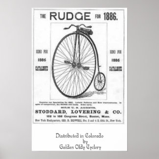 Rudge Cycles Poster