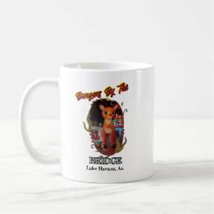 Rudolf at Burger's by the bridge Lake Havasu, Az; Coffee Mug