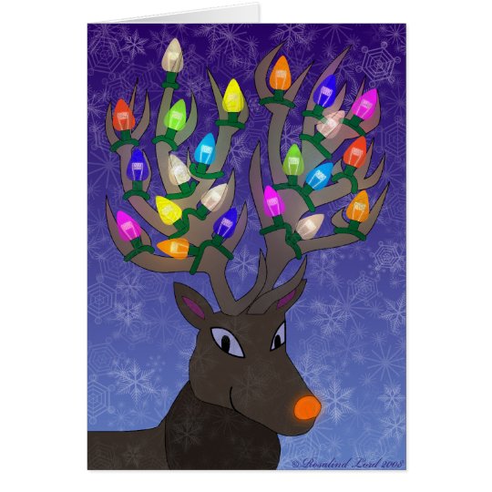 Rudolf Christmas Card