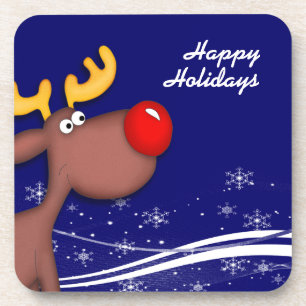 Rudolf Christmas Coaster