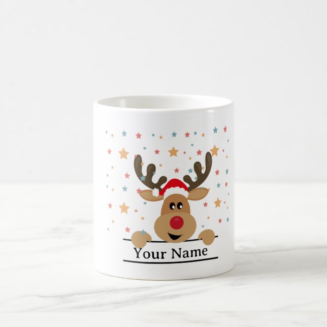 Rudolf Christmas Tasse Coffee Mug (Center)
