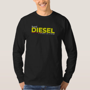 Rudolf Diesel 1858 I Diesel Tuning Diesel Engine I T-Shirt