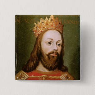 Rudolf I uncrowned Holy Roman Emperor 15 Cm Square Badge