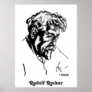 Rudolf Rocker poster