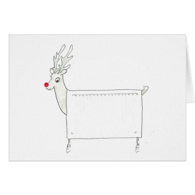 Rudolf the Red Nosed Radiator (Front Horizontal)