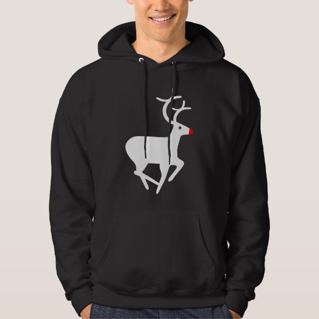 Rudolf the Red Nosed Reindeer Hoodie (Front)
