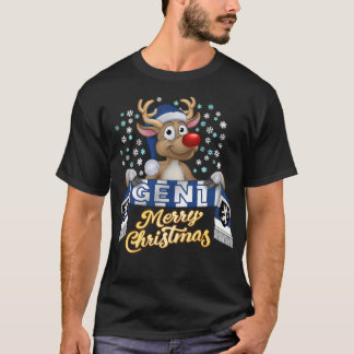 Rudolf with FanSjaal Gent T-Shirt