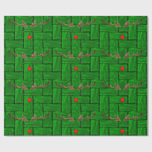 Rudolph 4 Wrapping Paper