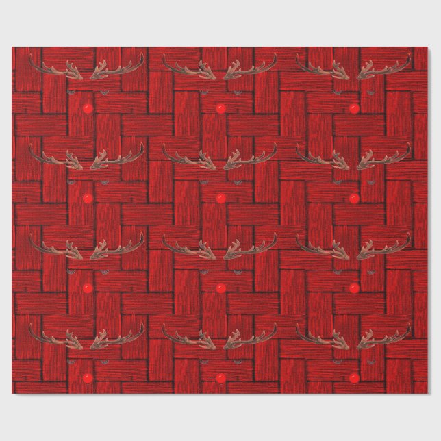 Rudolph 5 Wrapping Paper (Flat)