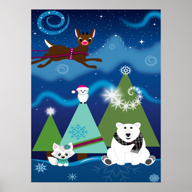 Rudolph And Friends Poster (Front)