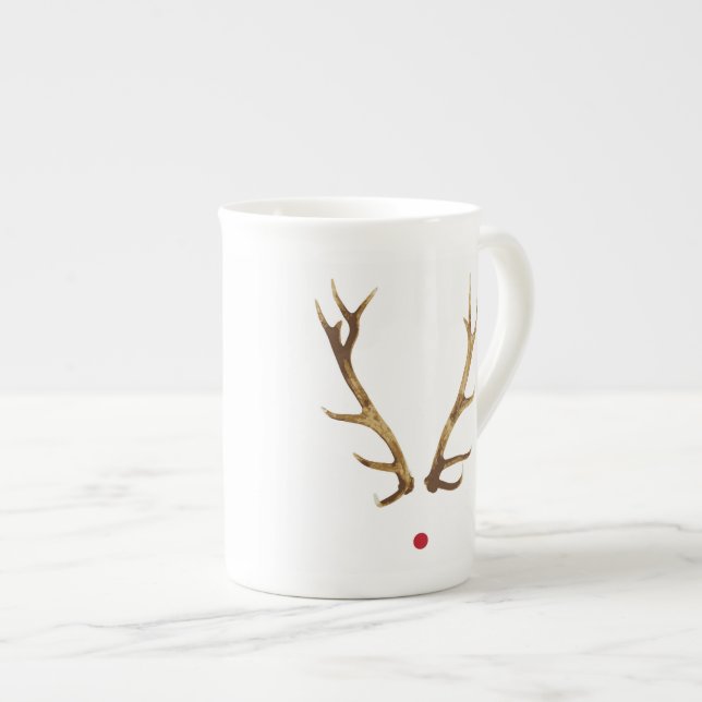 Rudolph Antler Mug (Front Right)