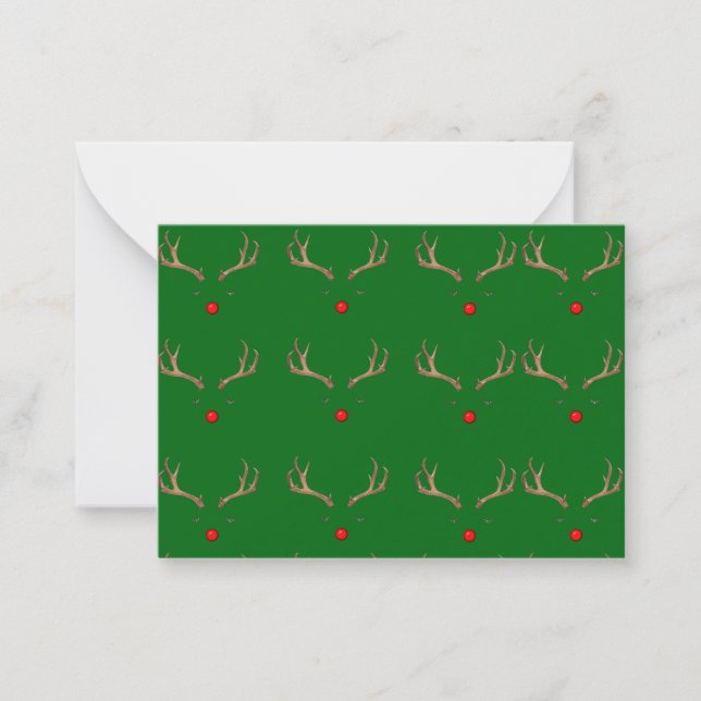 Rudolph Christmas Card (Front)