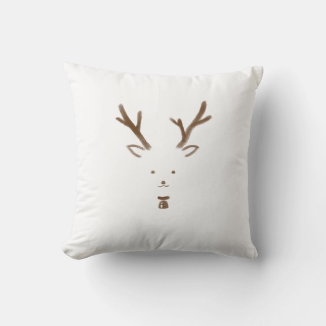 rudolph deer cushion (Front)