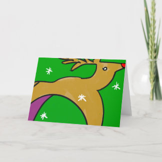 Rudolph, Holiday Originals by GLetzArt