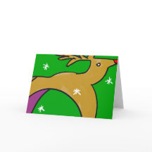 Rudolph, Holiday Originals by GLetzArt