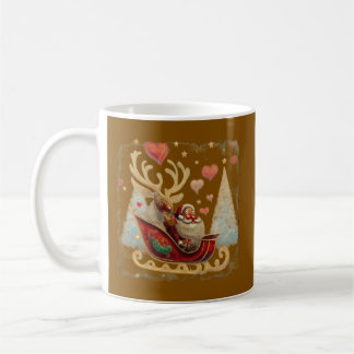 Rudolph Loves Santa Coffee Mug